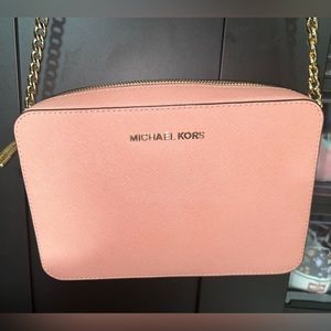 Michael Kors Leather Jet Set East West Crossbody
